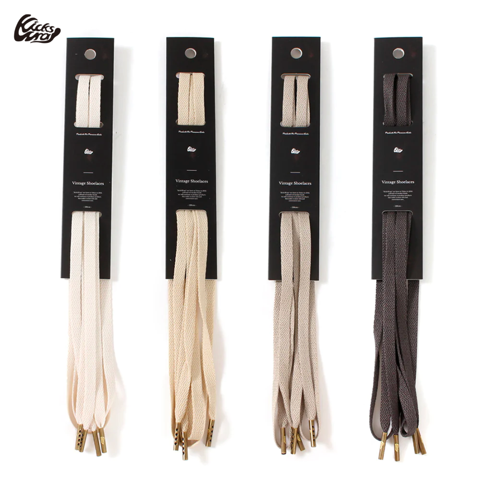 KicksWrap Vintage Shoelaces [160cm]